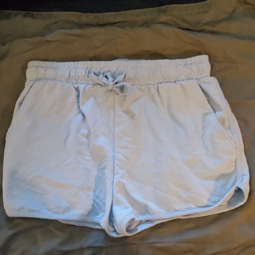Forever 21 Light Blue Athletic Shorts